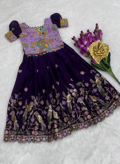 kids lehenga frendy silk Children clothing market in Hyderabad